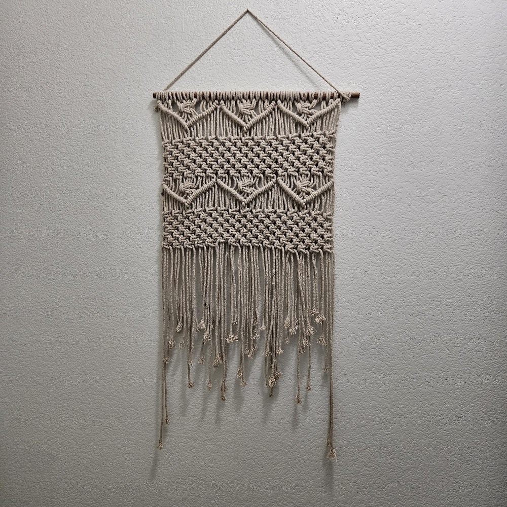 Handmade Macramé Wall Hanging Decor
